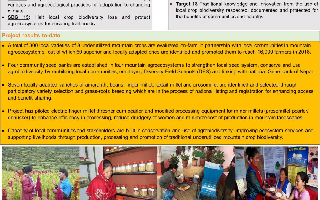 GEF UNEP Nepal Project Poster